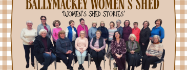 Picture of women in Ballymackey Womens Shed