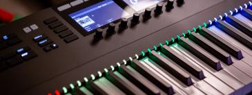 Music in focus keyboards