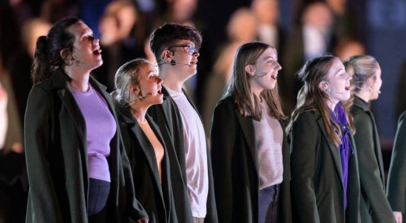 image of a choir