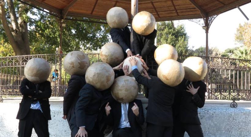 image of people wearing masks