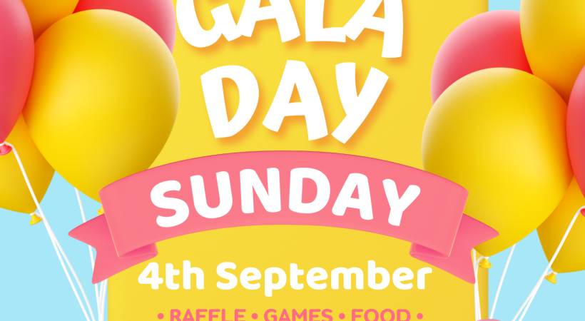 Gala Day poster